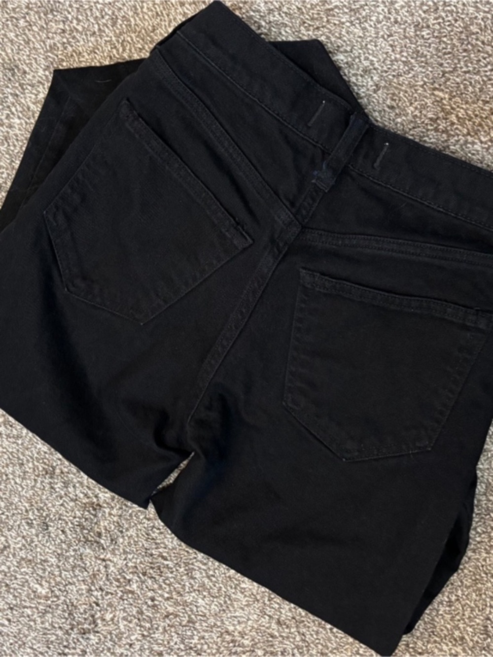 Abercrombie and fitch ultra high rise 90’s straight jean black - Picture 5 of 6